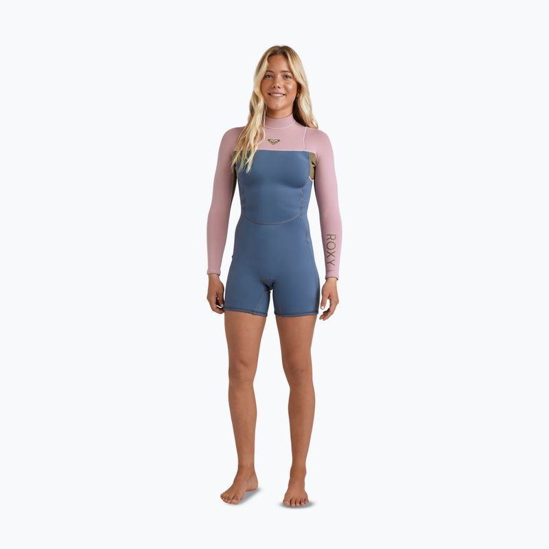 Women's wetsuit ROXY 2/2 mm Prologue+ LS Springsuit Flock ash 2