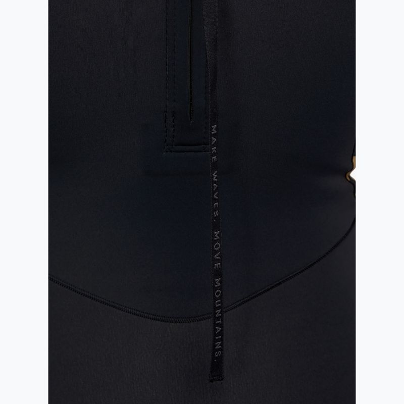 Women's wetsuit ROXY 2.0 mm Swell Natural Back Zip SS Springsuit black floral 5