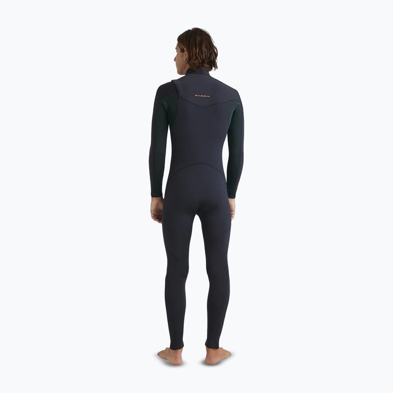 Men's wetsuit Quiksilver Everyday Sessions 3/2 mm Chest Zip jade 2