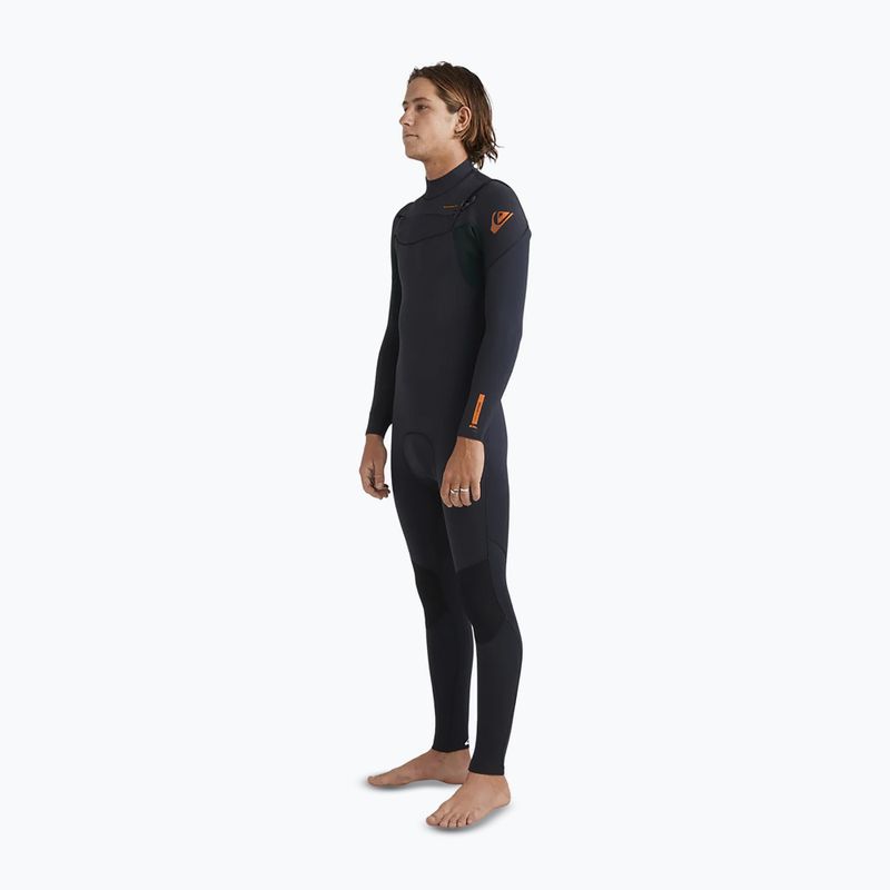 Men's wetsuit Quiksilver Everyday Sessions 3/2 mm Chest Zip jade 3