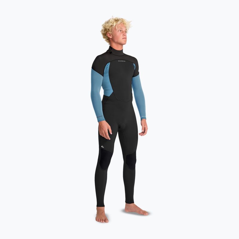 Men's wetsuit Quiksilver Prologue+ 4/3 mm Back Zip GBS cloud blue 3
