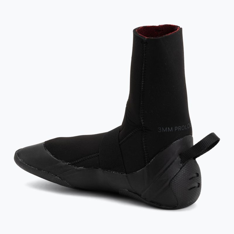 Womens neoprene boots Buty ROXY 3.0 mm Prologue+ Round Toe Boot black 3