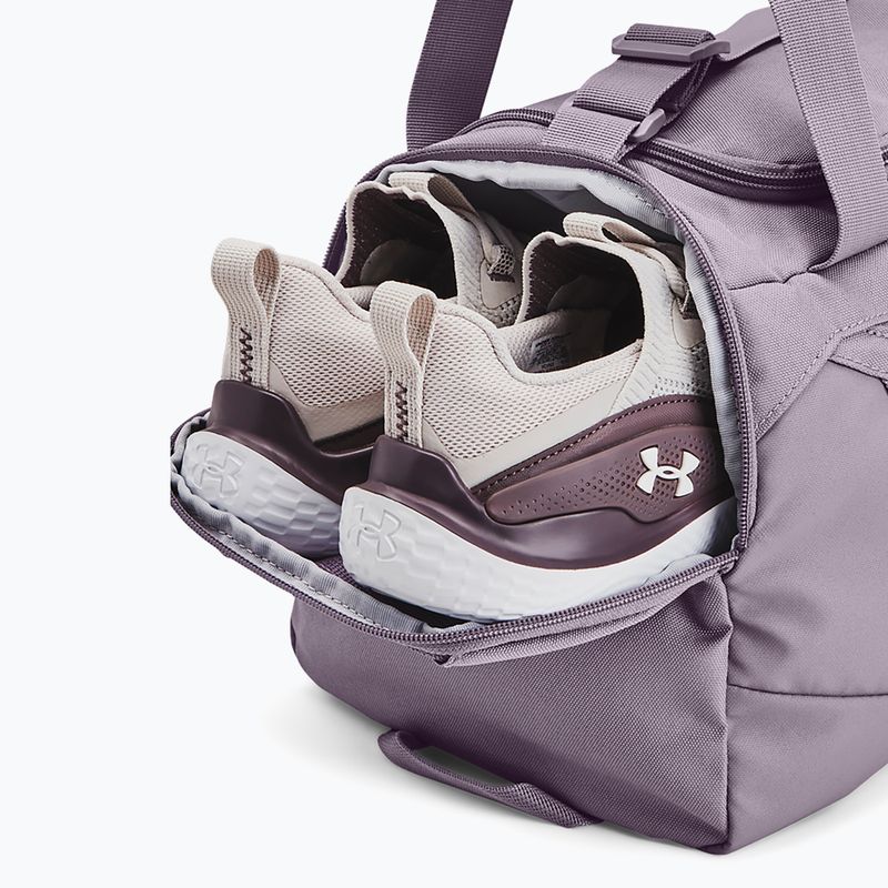Under Armour Undeniable 5.0 Duffle XS 23 l violet gray/metallic champagne gold bag 4