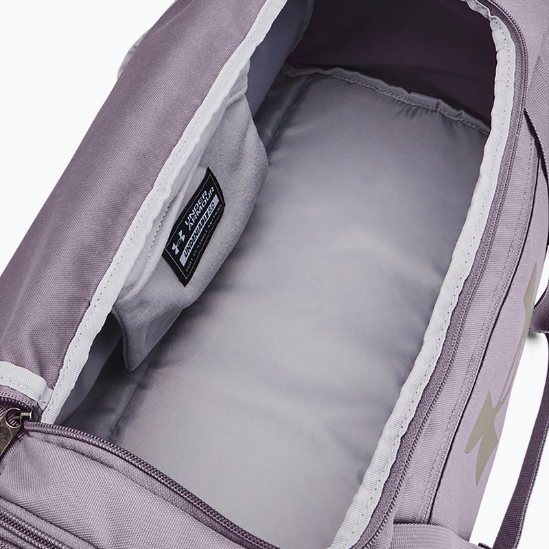 Under Armour Undeniable 5.0 Duffle XS 23 l violet gray/metallic champagne gold bag 6