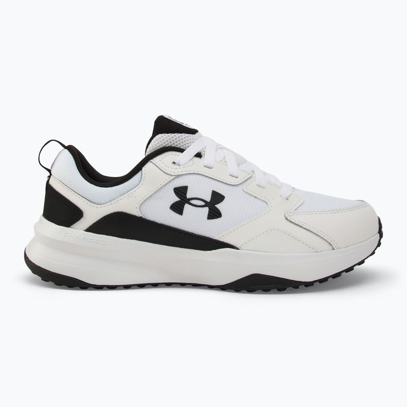 Men's training shoes Under Armour Charged Edge white/white/black 2