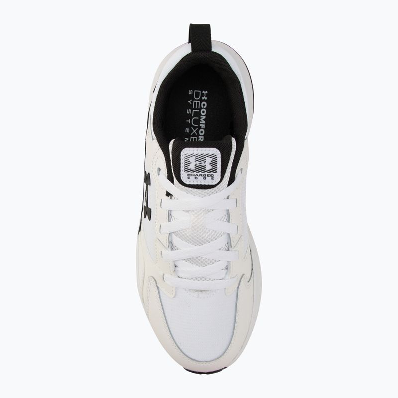 Men's training shoes Under Armour Charged Edge white/white/black 5