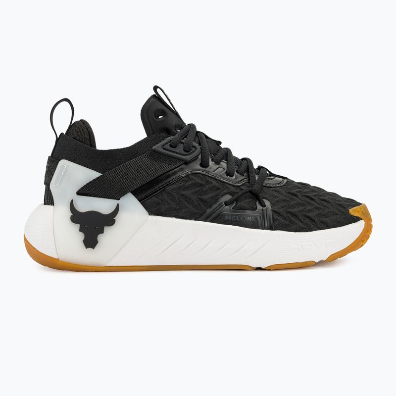 Under Armour Project Rock 6 black/white/black men's training shoes 2