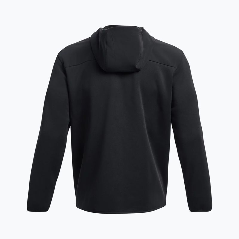 Men's Under Armour Essential Swacket black/pitch gray training jacket 10