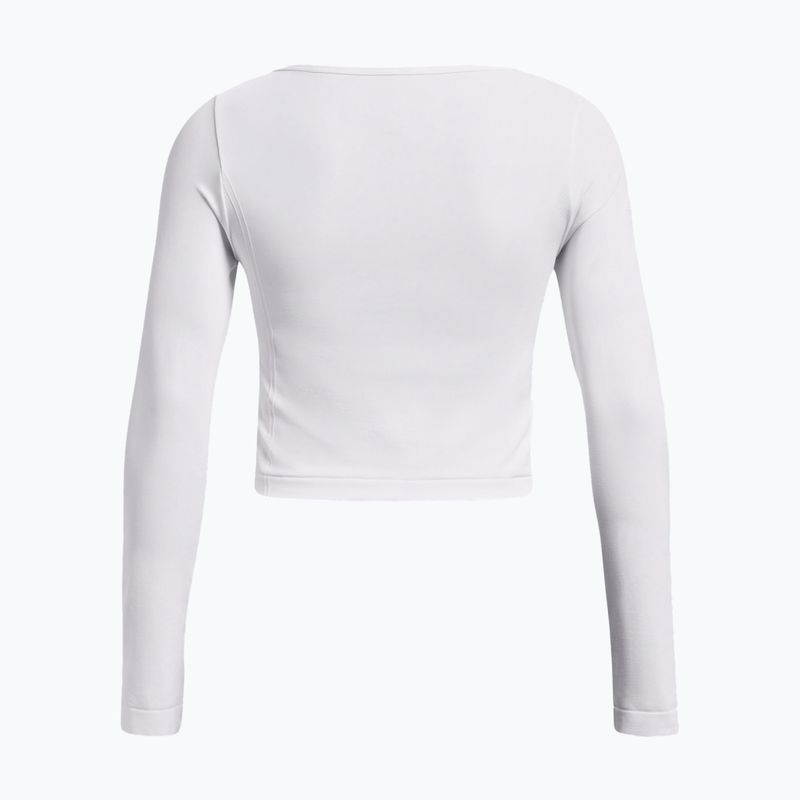 Under Armour Train Seamless white/black women's training longsleeve 4