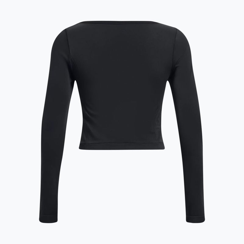 Under Armour Train Seamless black/white women's training longsleeve 5