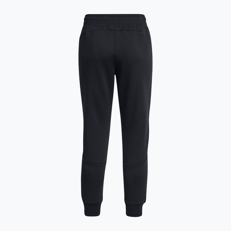 Women's Under Armour Unstoppable Fleece Jogger trousers black/black 7