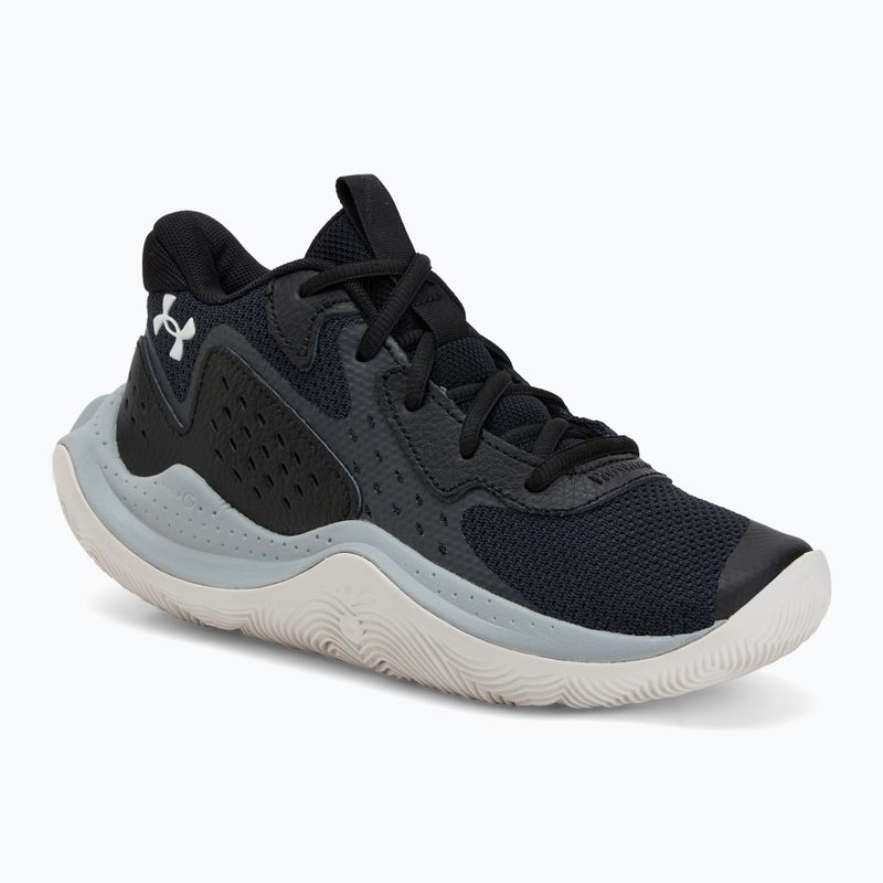 Under Armour Grade School Jet '23 black/jet gray/white children's basketball shoes