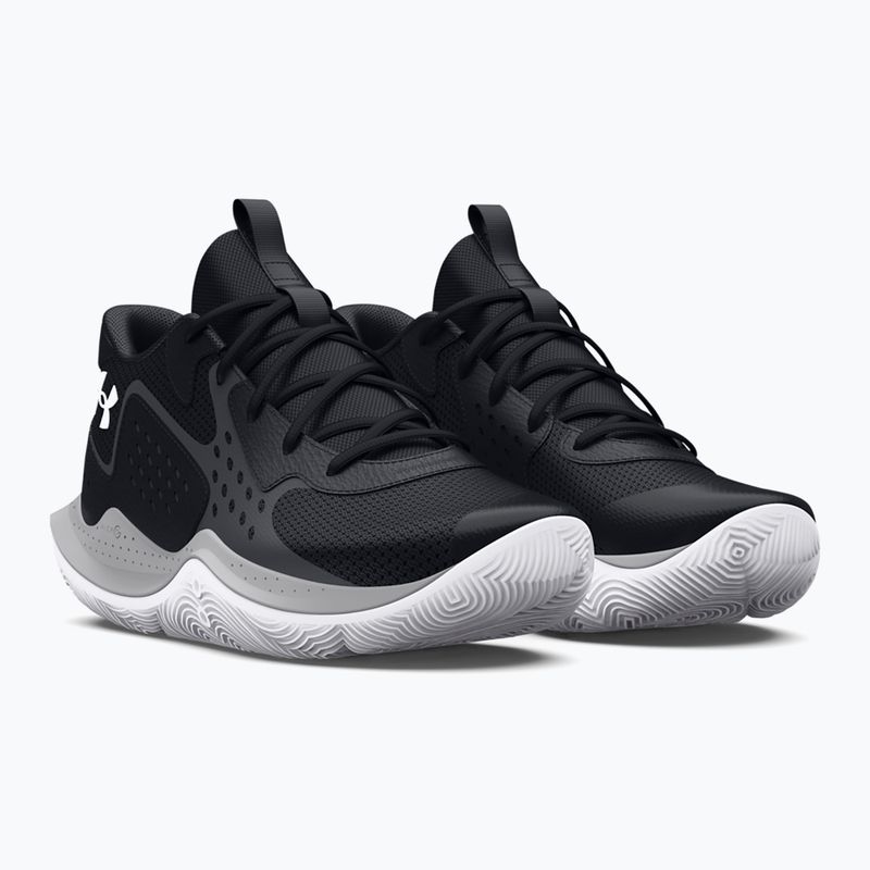 Under Armour Grade School Jet '23 black/jet gray/white children's basketball shoes 10