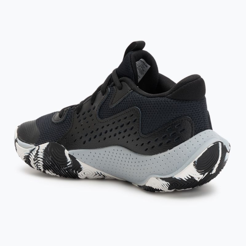 Under Armour Jet' 23 black/jet gray/white basketball shoes 3