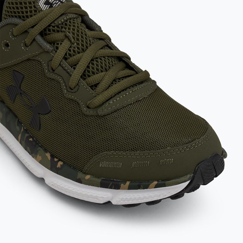Men's running shoes Under Armour Charged Assert 10 Camo marine od green/marine od green/black 7