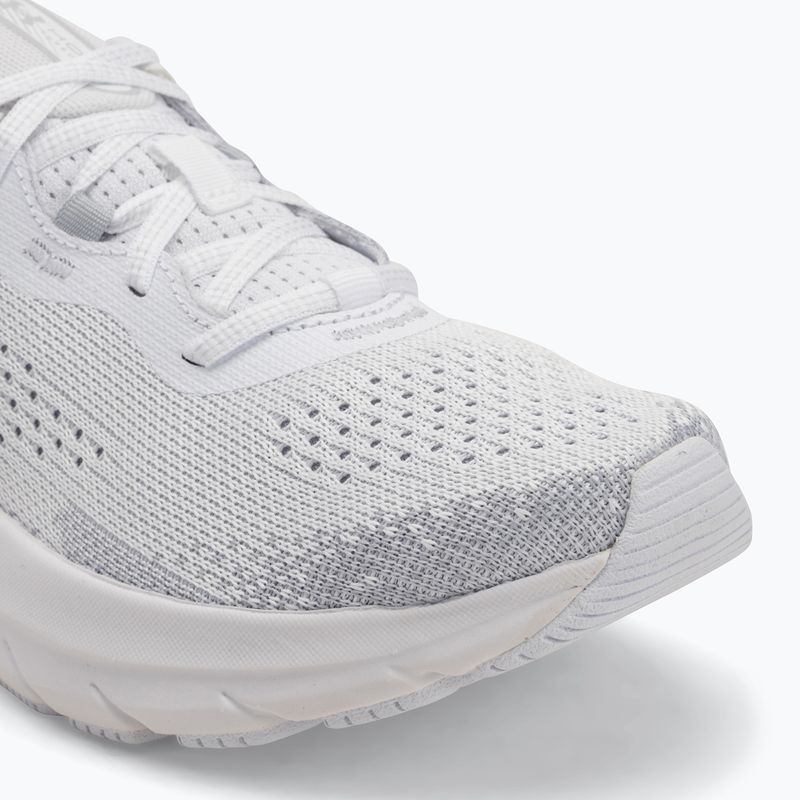 Women's running shoes Under Armour Hovr Turbulence 2 white/white/metallic silver 7