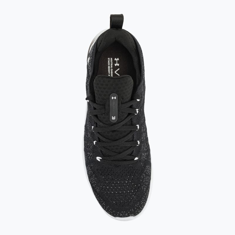 Under Armour Velociti 3 black/white/white men's running shoes 6