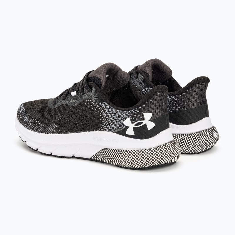 Under Armour women's running shoes Hovr Turbulence 2 black/jet gray/white 3