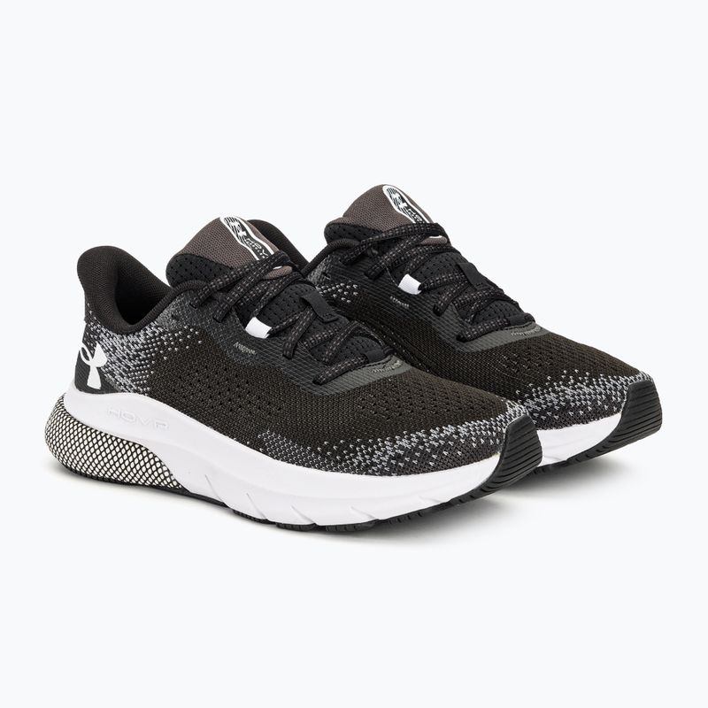 Under Armour women's running shoes Hovr Turbulence 2 black/jet gray/white 4