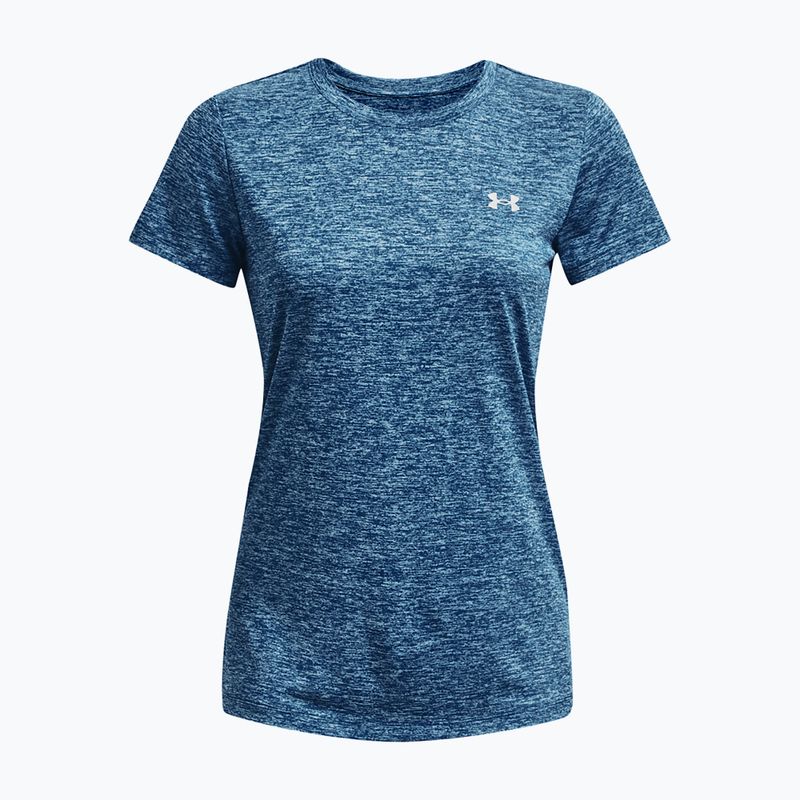 Under Armour Tech SSC women's training t-shirt varsity blue/blizzard/metallic silver 5