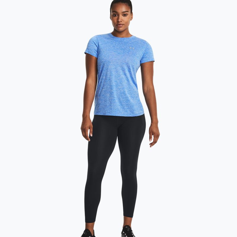 Under Armour Tech SSC women's training t-shirt water/white/metallic silver 2