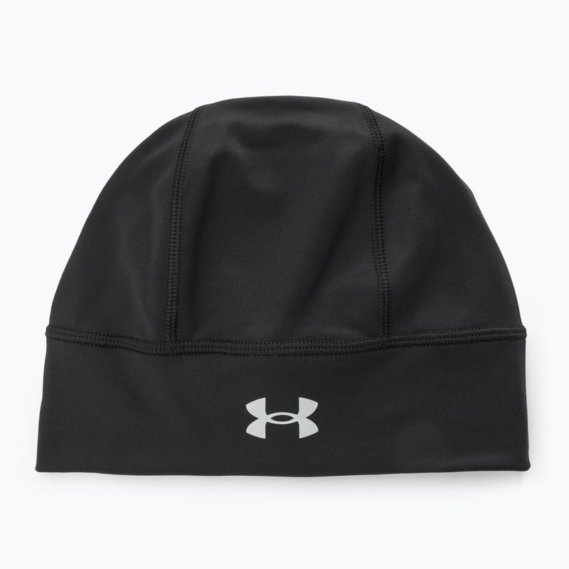 Men's Under Armour Storm Launch Beanie black/reflective running cap 2