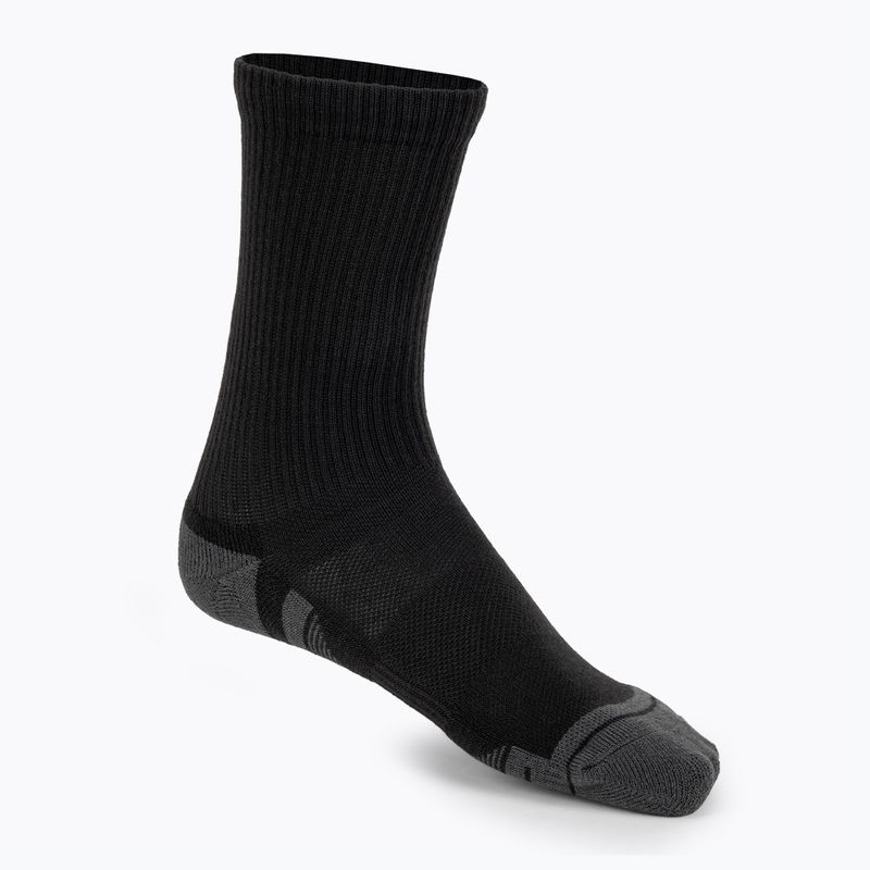 Under Armour Performance Tech 3pk Crew socks black/black/jet gray 2