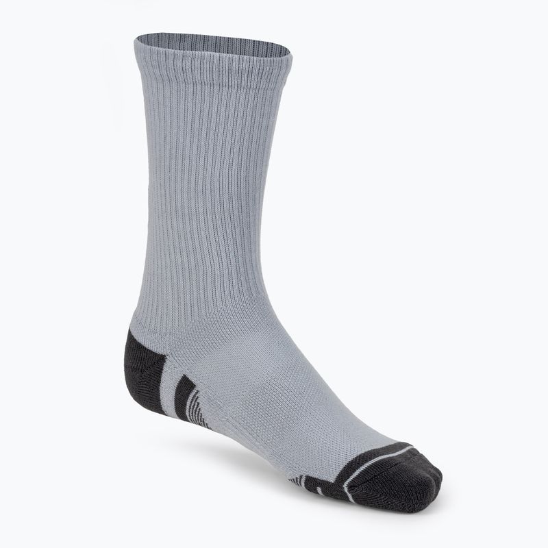 Under Armour Performance Tech 3pk Crew mod gray/white/jet gray socks 2