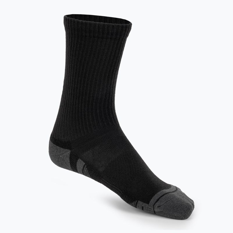 Under Armour Performance Tech 3pk Crew mod gray/white/jet gray socks 6