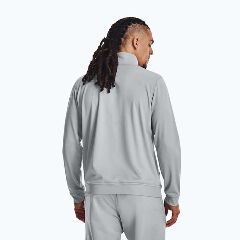 Men's sweatshirt Under Armour Sportstyle Tricot mod gray/white 3