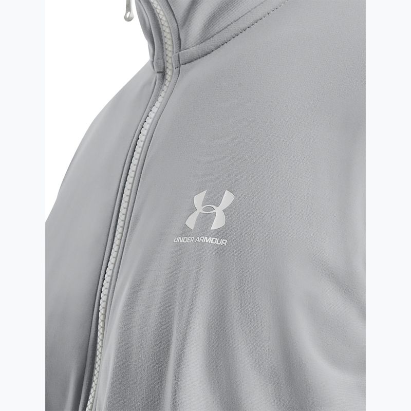 Men's sweatshirt Under Armour Sportstyle Tricot mod gray/white 4