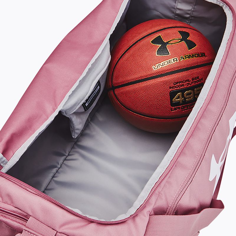Under Armour Undeniable 5.0 Duffle M 58 l pink elixir/white bag 6