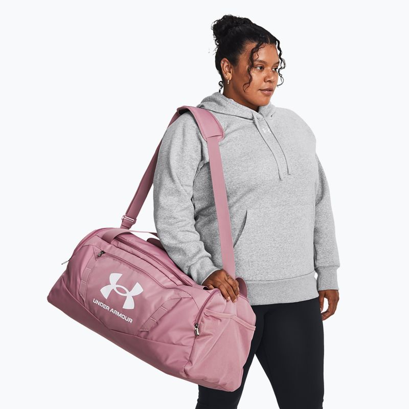Under Armour Undeniable 5.0 Duffle M 58 l pink elixir/white bag 8