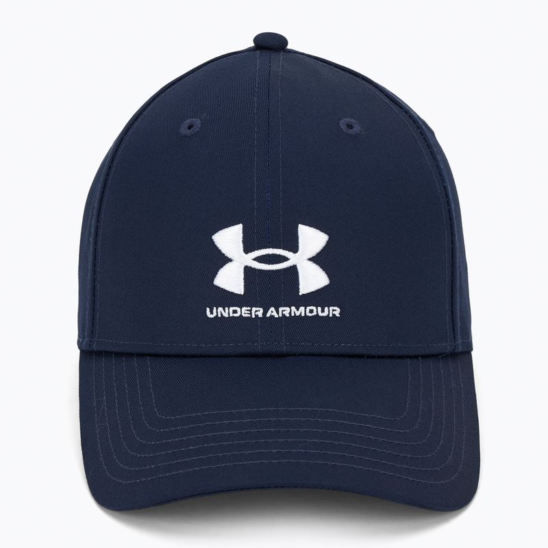 Men's Under Armour Branded Lockup Adj midnight navy/white baseball cap 2
