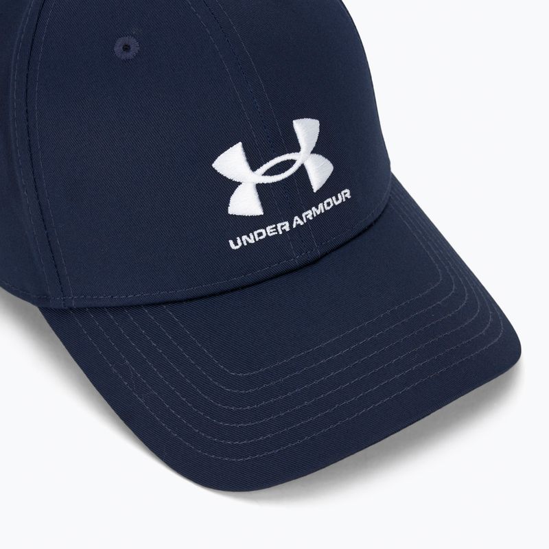 Men's Under Armour Branded Lockup Adj midnight navy/white baseball cap 3