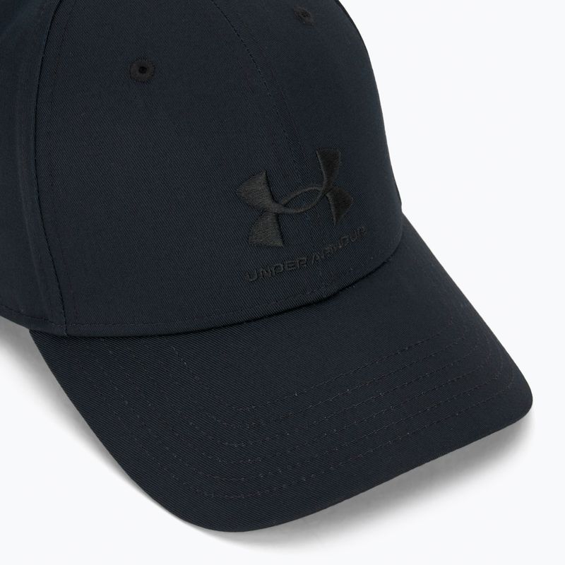 Under Armour Branded Lockup Adj black/black men's baseball cap 3