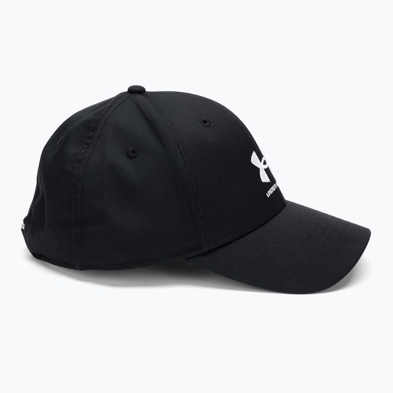 Under Armour Branded Lockup Adj black/white men's baseball cap 3