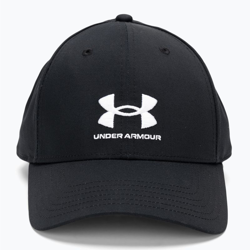 Under Armour Branded Lockup Adj black/white men's baseball cap 5