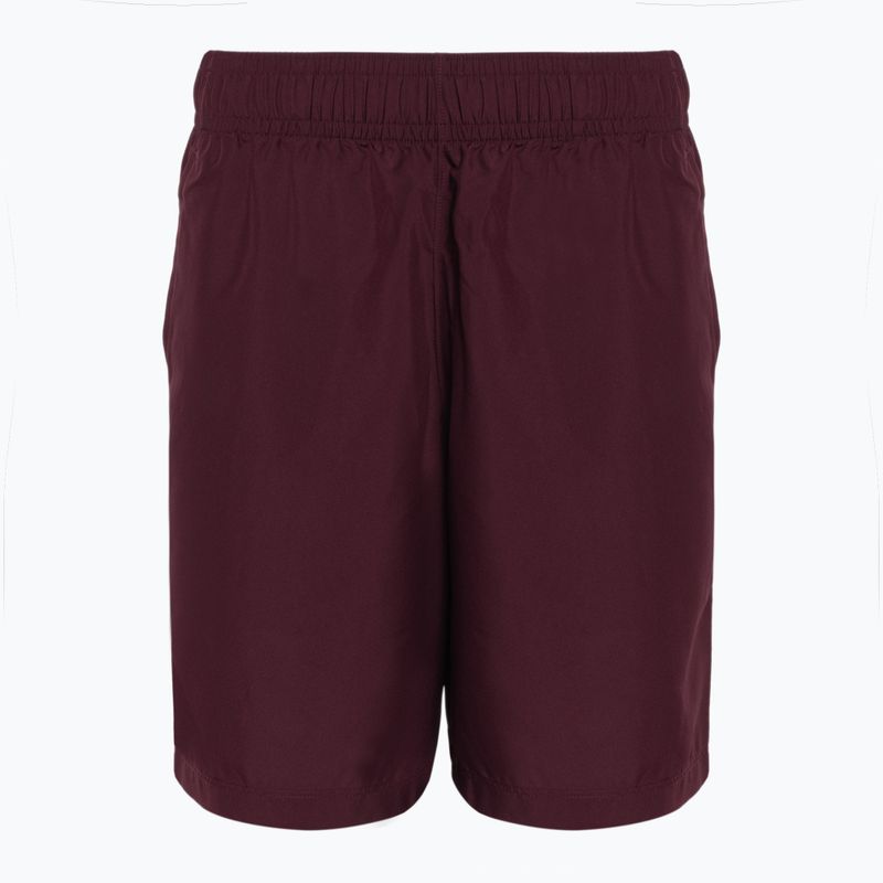 Men's Under Armour Woven Graphic training shorts dark maroon/beta 4