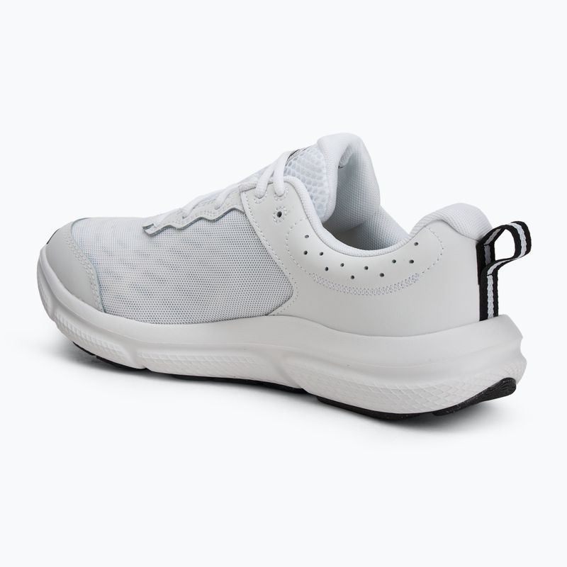Men's running shoes Under Armour Charged Assert 10 white/black/black 3