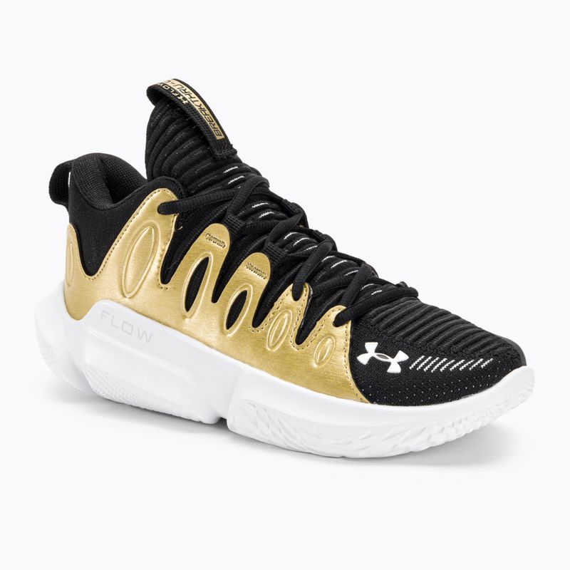 Under Armour women's basketball shoes W Flow Breakthru 4 black/metallic gold/white