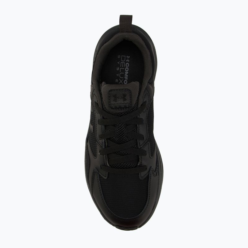 Men's training shoes Under Armour Charged Edge black/black/black 5