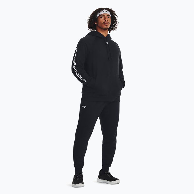 Under Armour men's tracksuit Rival Fleece Suit black/white