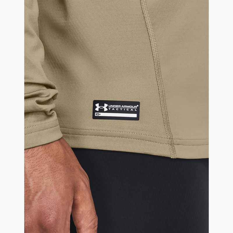 Men's Under Armour Tactical Mock CGI Base federal tan/black Longsleeve 4