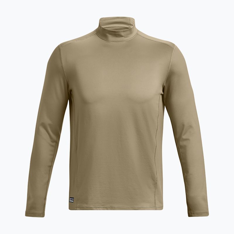 Men's Under Armour Tactical Mock CGI Base federal tan/black Longsleeve 5