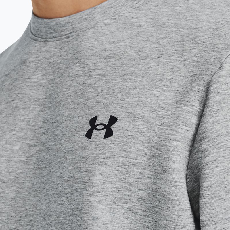 Men's sweatshirt Under Armour Unstoppable Fleece Crew mod gray/black 4