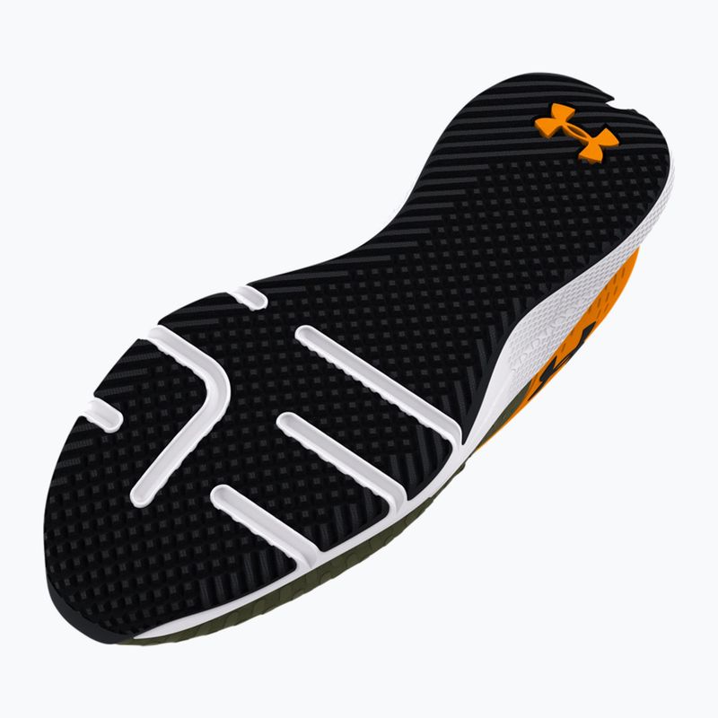 Under Armour Charged Engage 2 men's training shoes marine from green/formula orange/black 14