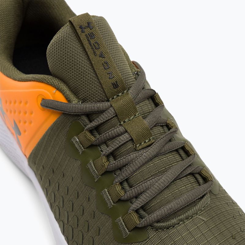Under Armour Charged Engage 2 men's training shoes marine from green/formula orange/black 8