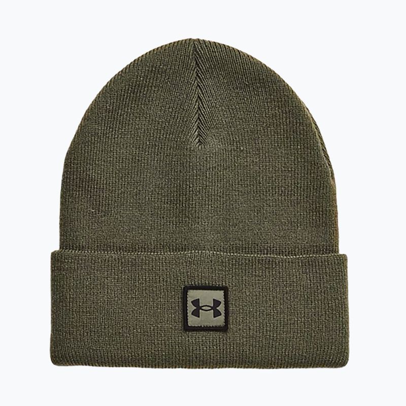 Winter hat Under Armour Halftime Cuff marine od green/black