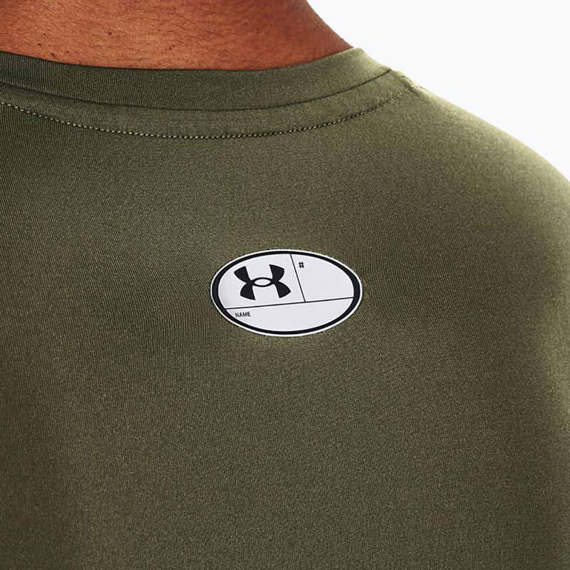 Under Armour men's training longsleeve Ua HG Armour Comp LS marine from green/white 3